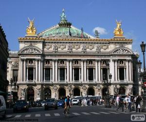 yapboz Opéra Garnier, cephe